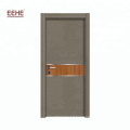 Utilisation de porte intérieure en bois de haute qualité en MDF revêtu de PVC pour hôtel